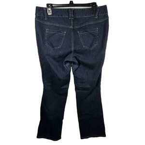 Lane‎ Bryant Distinctly Boot Womens Jeans 16P Blue Stretch Dark Wash